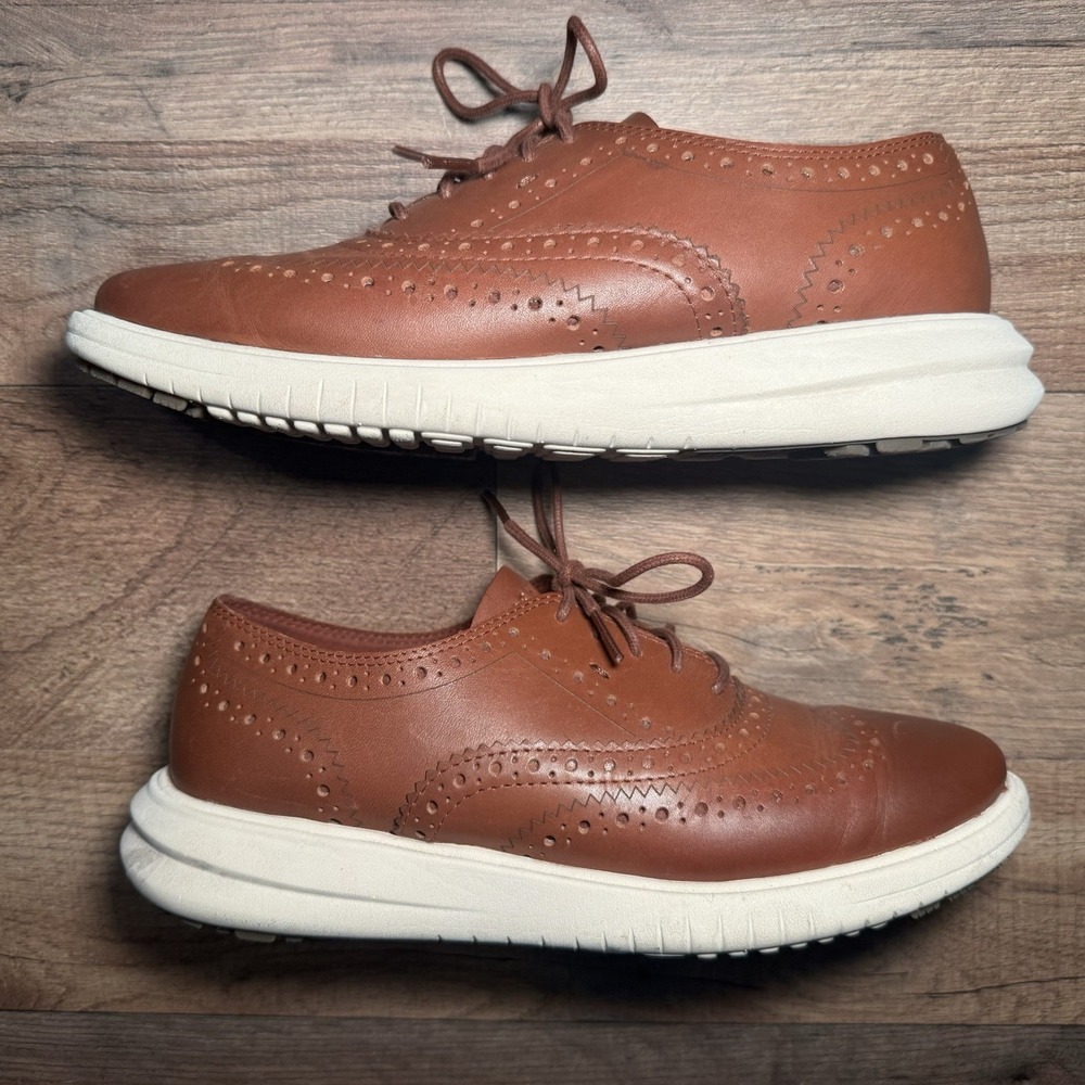 Cole Haan Women's Shoes For Crews Size 7B Brown White W27691